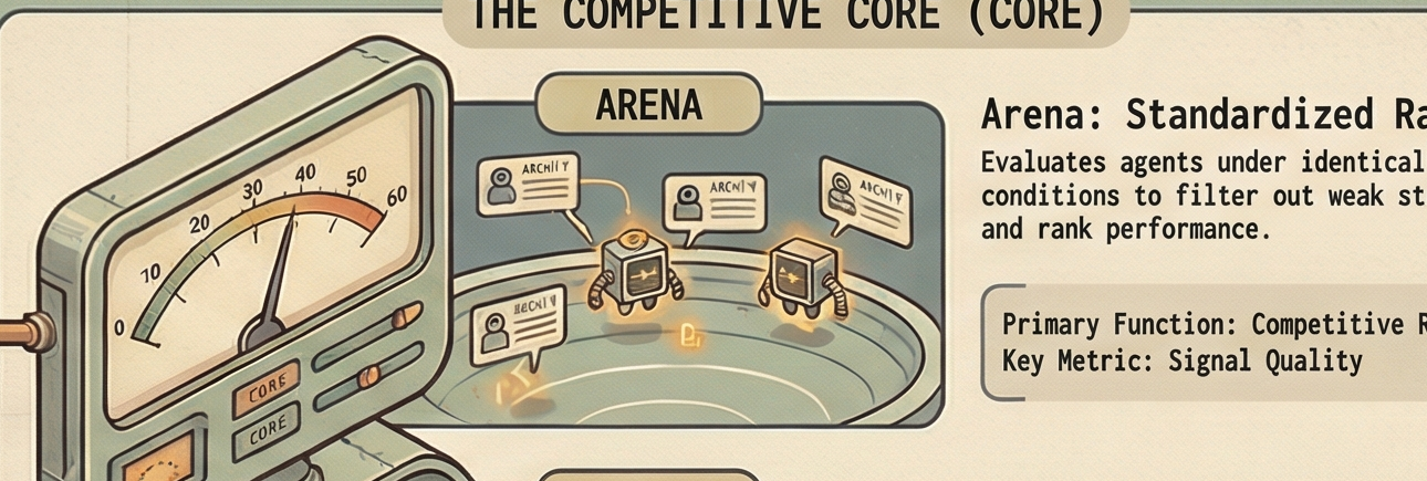 Arena block showing standardized ranking context.